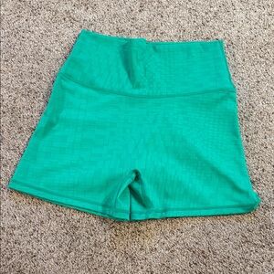 Aerie Teal High-Waisted Women's Shorts